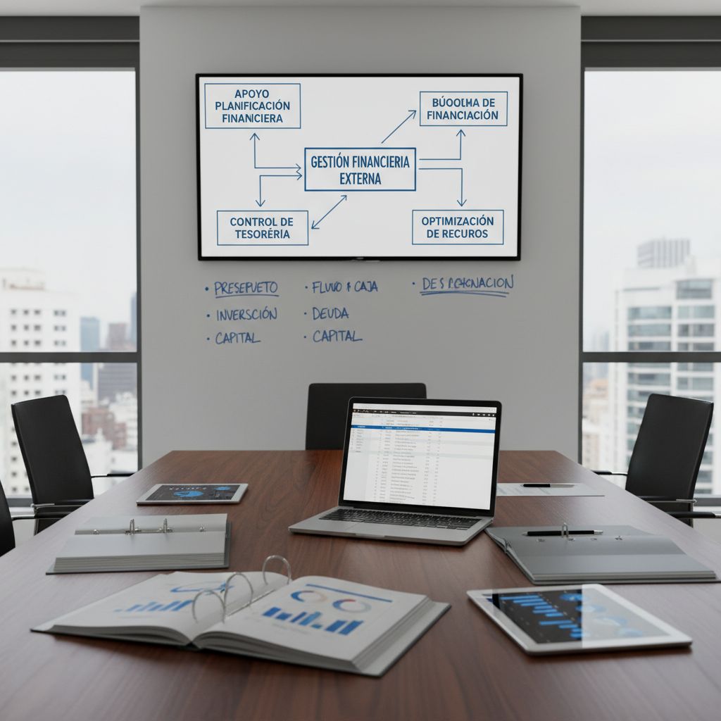 gestion financiera externa carlos amer